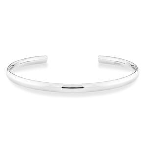 925 Sterling Silver or 18K Gold Plated 925 Sterling Silver Italian 4mm